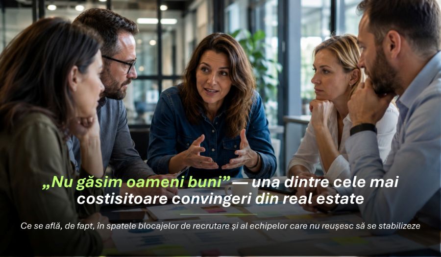 Perspective din Culisele Real Estate-ului si rolul Leadershipului in Construirea Echipelor Stabile