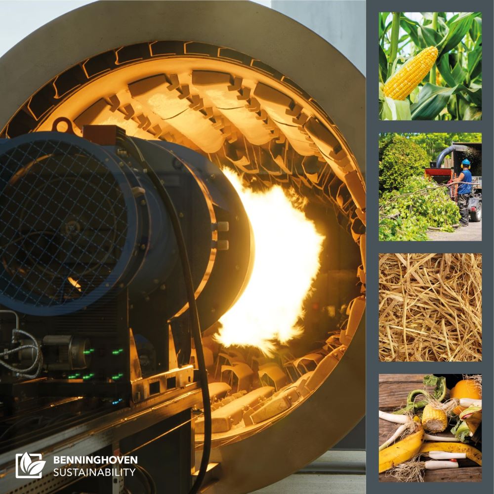 Benninghoven | Future fuels are carbon- neutral. Benninghoven burners enable the effective use of renewable – and therefore sustainable – energy sources