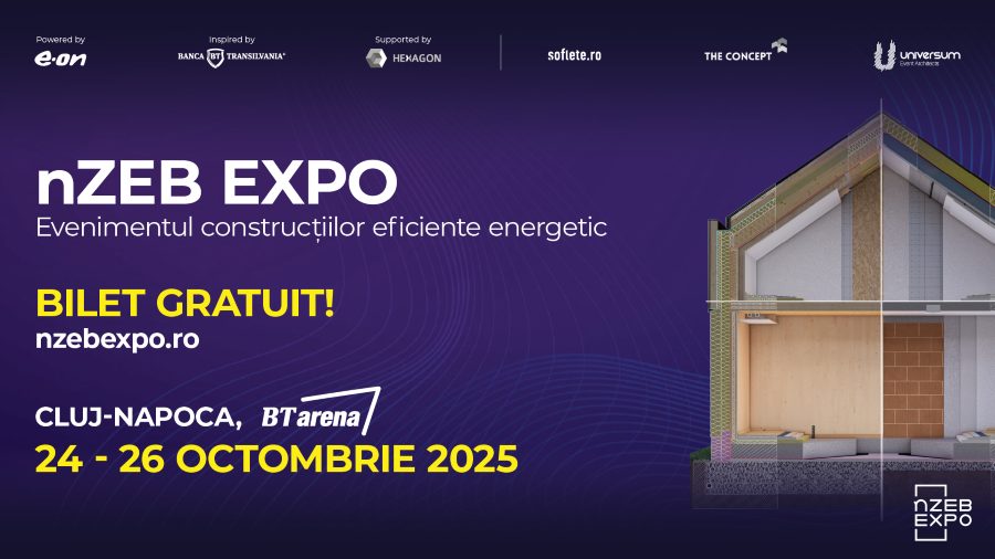 nZEB Expo revine la Cluj-Napoca pe 24-26 octombrie la BTarena