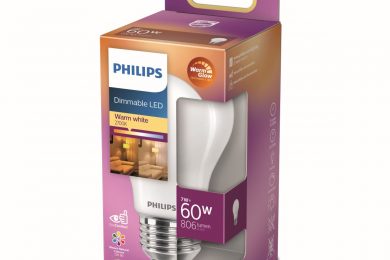 1200.New Philips 60W dimmable LED packaging