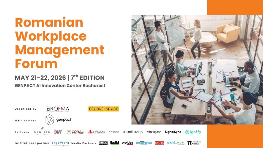 ROWMF 2026 | Romanian Workplace Management Forum 21-22 mai, Bucuresti