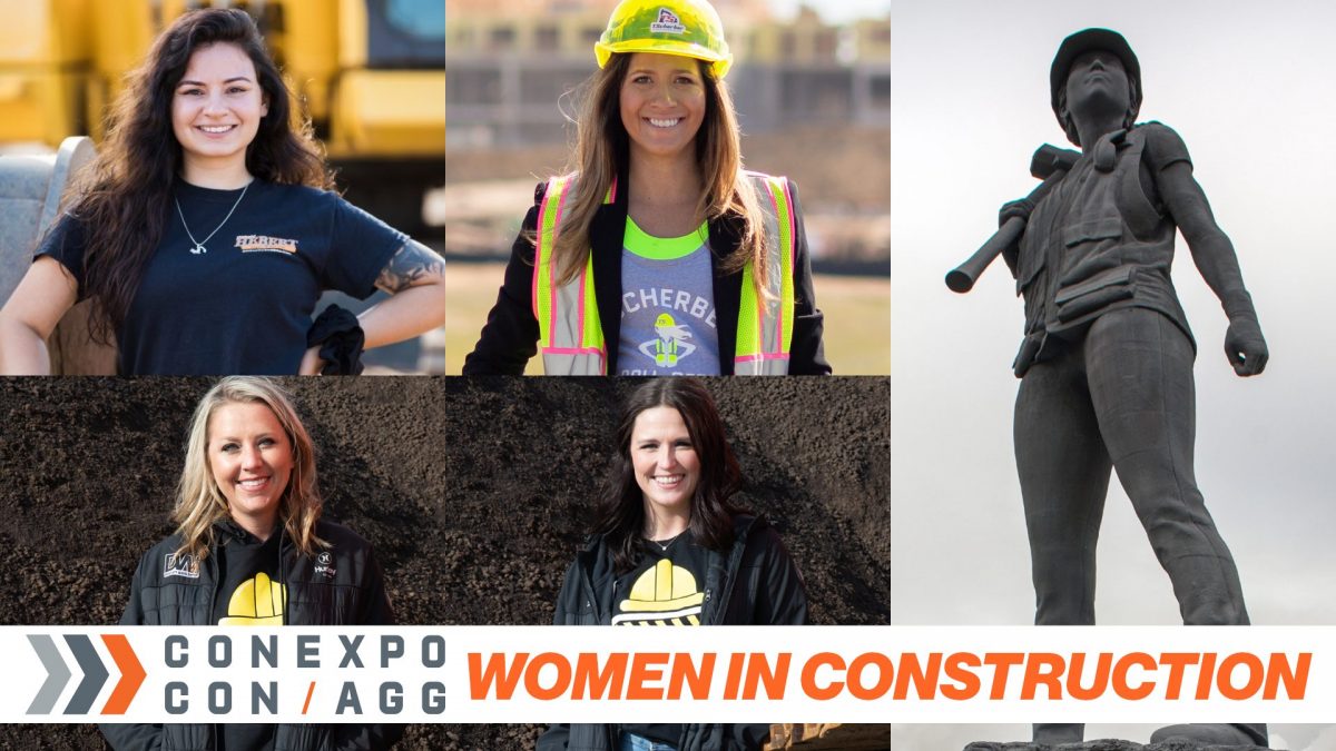 CONEXPO-CON/AGG Salutes Women Who Work In Construction During “WOMEN IN CONSTRUCTION WEEK”
