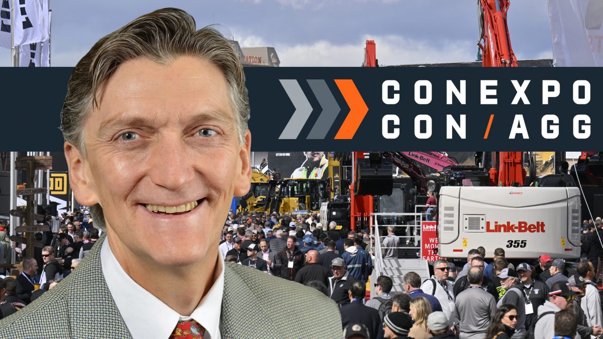 CONEXPO-CON/AGG Welcomes Link-Belt Excavator Company’s ERIC SAUVAGE as 2026 SHOW CHAIR