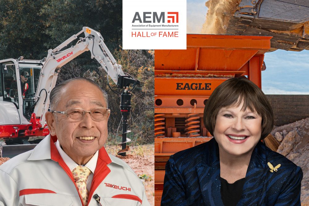 Susanne Cobey and Akio Takeuchi Inducted into AEM Hall of Fame