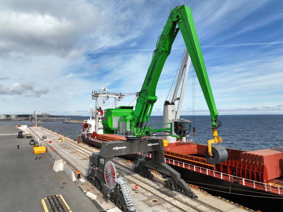 Handling of Steel Coils Weighing up to 32 Tons