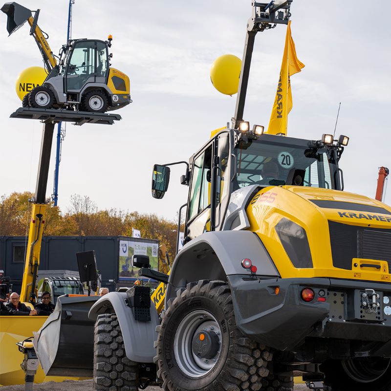 Kramer at Bauma 2025: 100th Anniversary and a Wide Range of Products