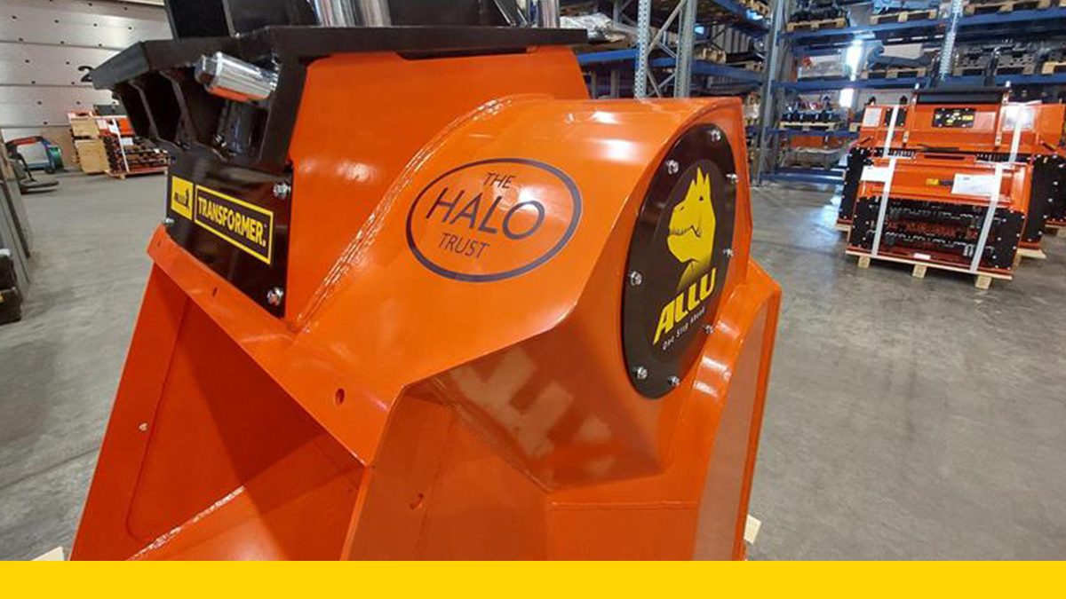 ALLU Finland working with the HALO Trust