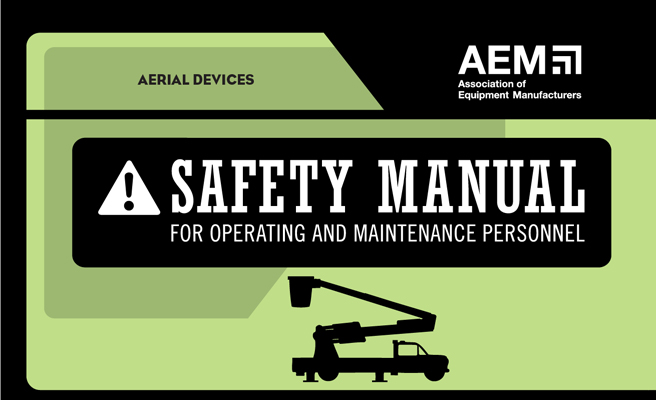 AEM Announces Updates to its Aerial Devices and Portable Pumps Safety Manuals