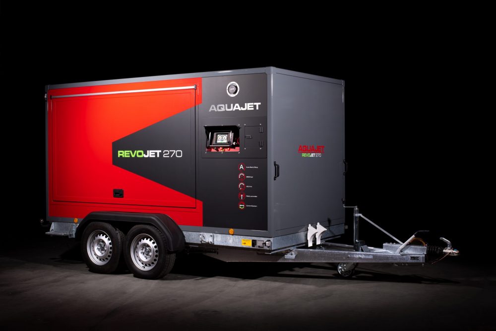 Aquajet Launches Revojet 270 High-Pressure Pump for Smaller Hydrodemolition Applications