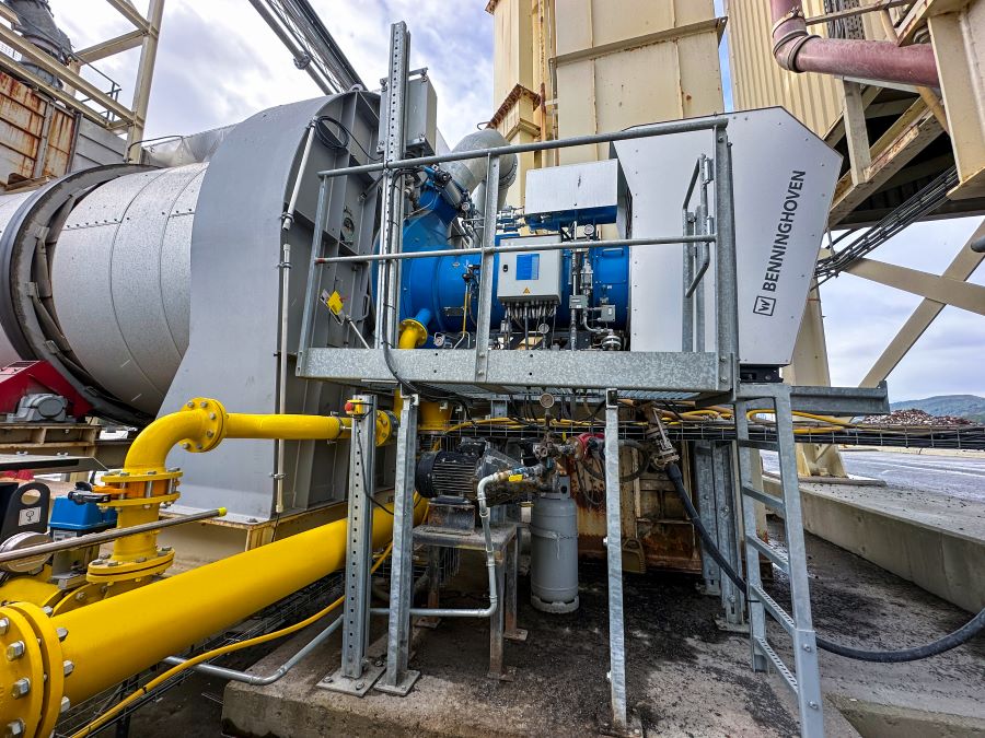 Benninghoven | MULTI JET Burner Switches Fuels