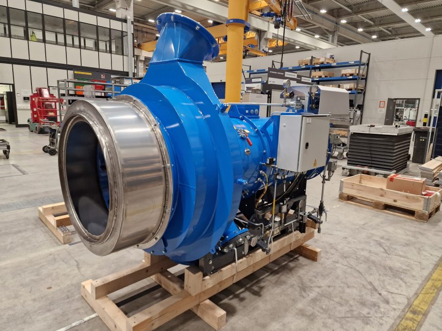 Benninghoven | world premiere: 100% green hydrogen system for road construction