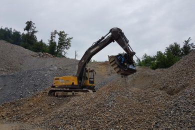 BF120.4 – Volvo Akerman EC300 – Slovenia – quarry – dolomite