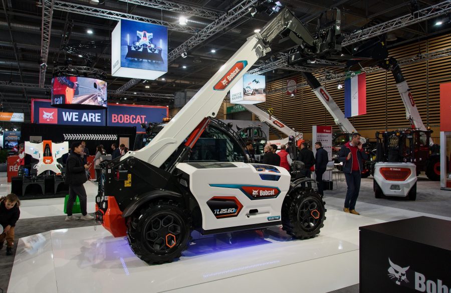 Bobcat debuts electric telehandler concept at INTERMAT 2024, proving sustainability and performance can go hand in hand
