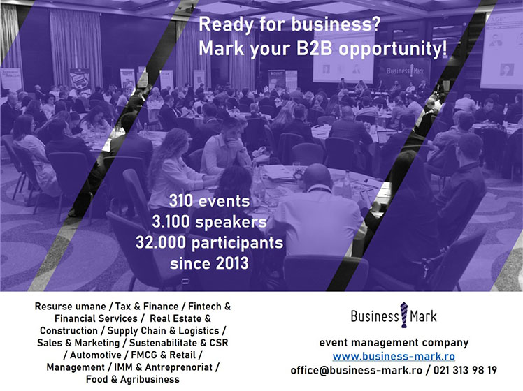 BILANT: In 2019, BusinessMark a organizat 60 de evenimente