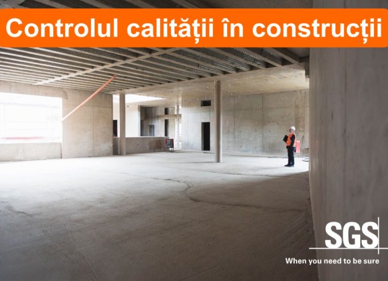 Controlul calitatii in constructii I&E