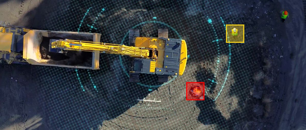 Komatsu Introduces Factory-fit Human Detection System on Crawler Excavators