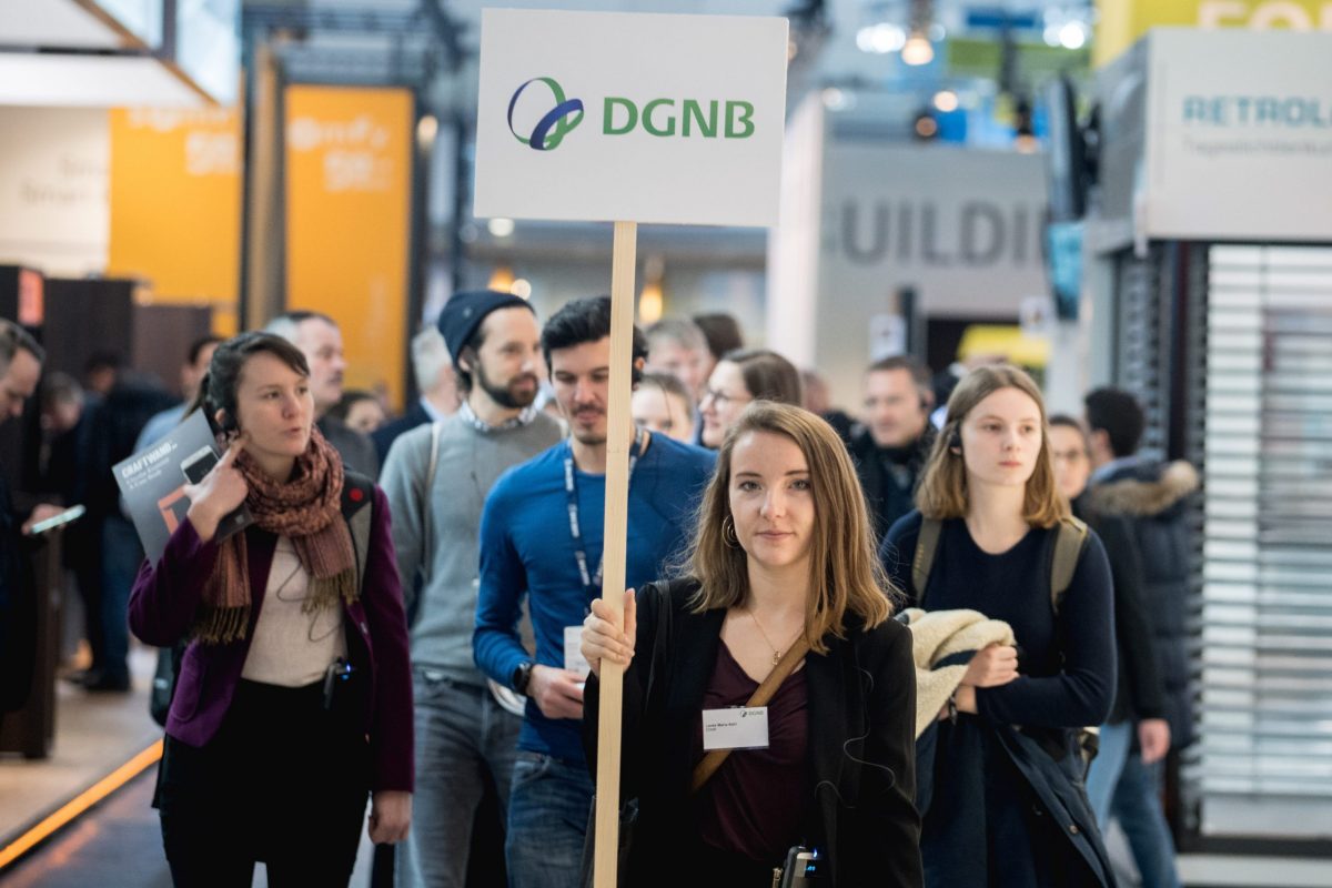 BAU 2023: DGNB Sonderschau „Bauen 2030 – nachhaltig, klimapositiv und zirkulär”