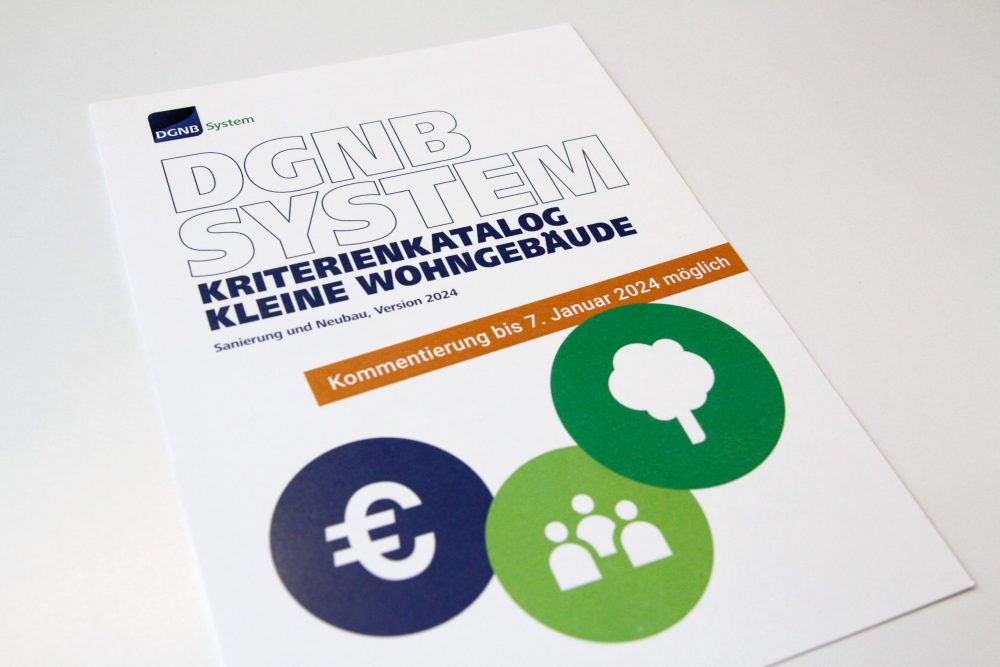 Kommentierung gestartet: DGNB mit neuem Zertifizierungssystem für kleine Wohngebäude