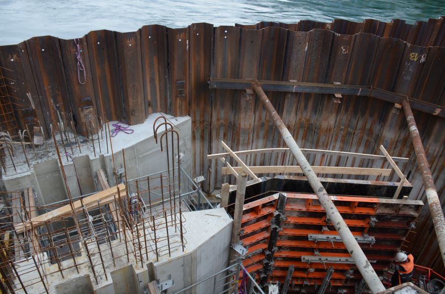 Revitalisation of Salmon in the Rhine: PASCHAL Formwork Systems enable Construction of an enormous Fish Ladder