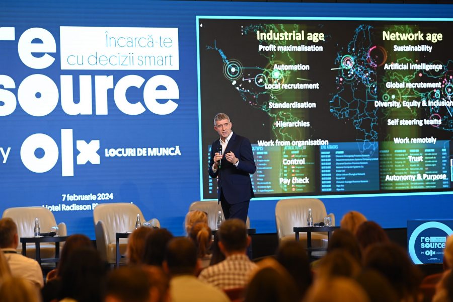 S-a lansat cea de-a 8-a editie a OLX JOB INDEX. Peste 400 de specialisti in resurse umane au aflat trendurile de pe piata muncii, la conferinta „ReSource by OLX Locuri de Munca”