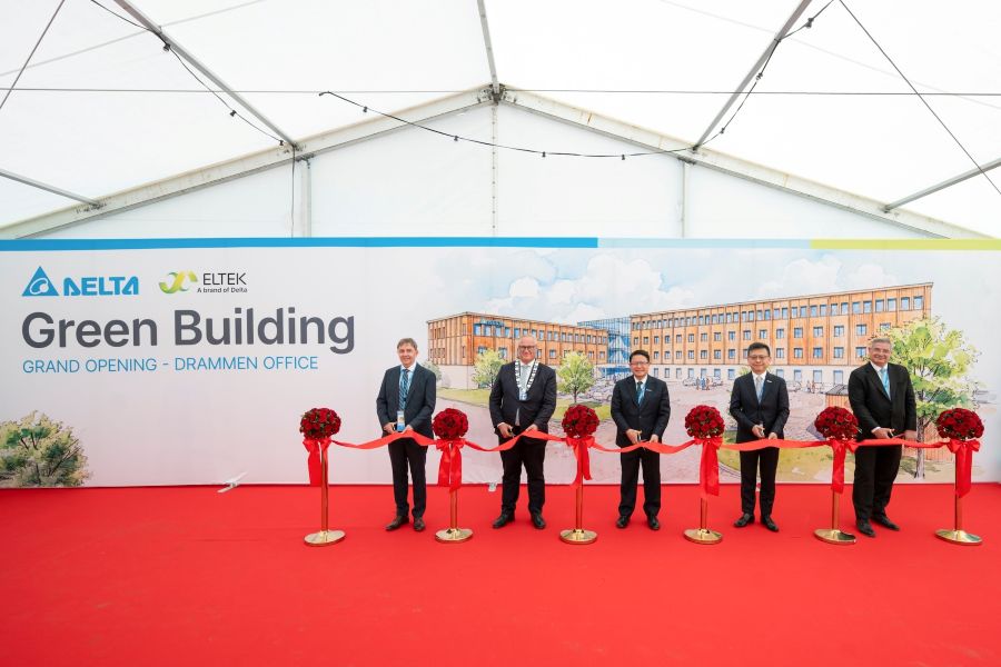 Delta Inaugurates its BREEAM Excellent-Certified R&D and Business Center in Drammen, Norway, Cementing 50 Years of Power and Electronics Innovation