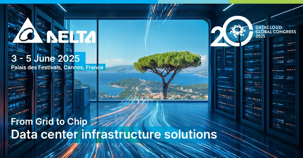Delta Powers the Future: See Next-Gen Data Center Solutions at Datacloud Global Congress 2025!