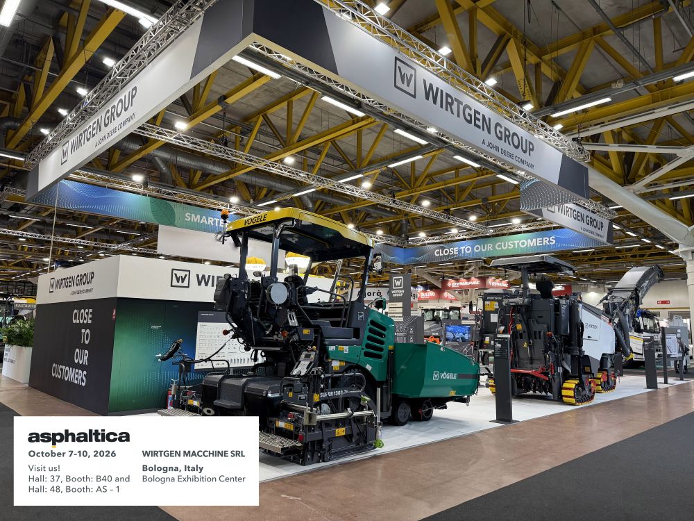The Wirtgen Group Presents Three Market Premieres at Asphaltica 2026