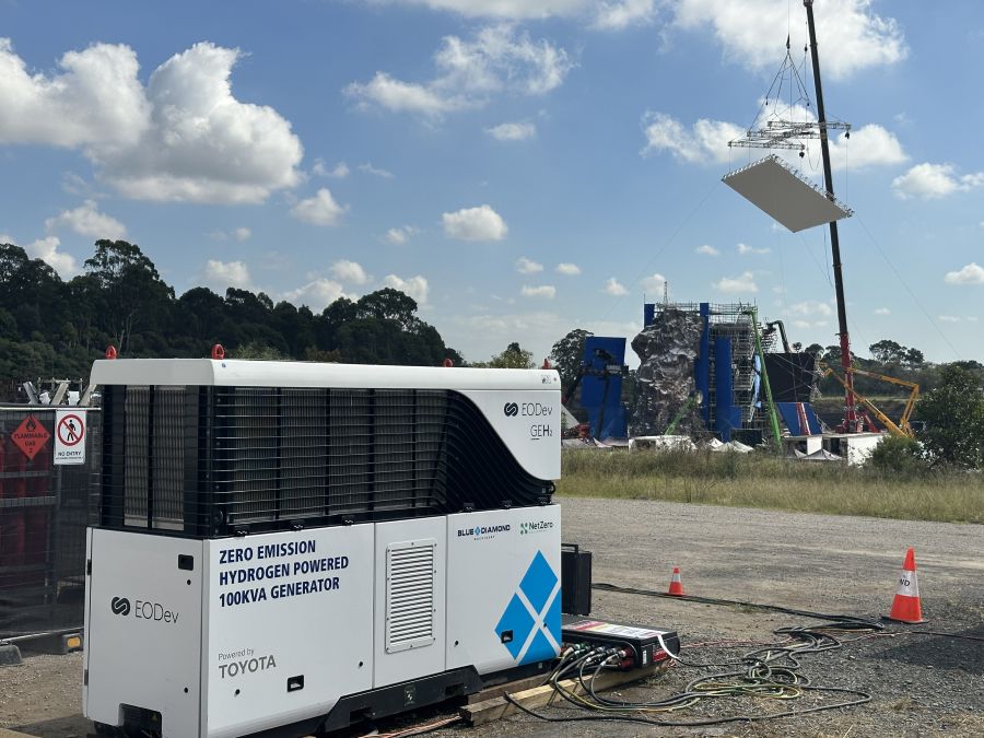 Netflix Australia Selects EODev’s GEH2 Hydrogen Generator to Power the Base Camp of APEX