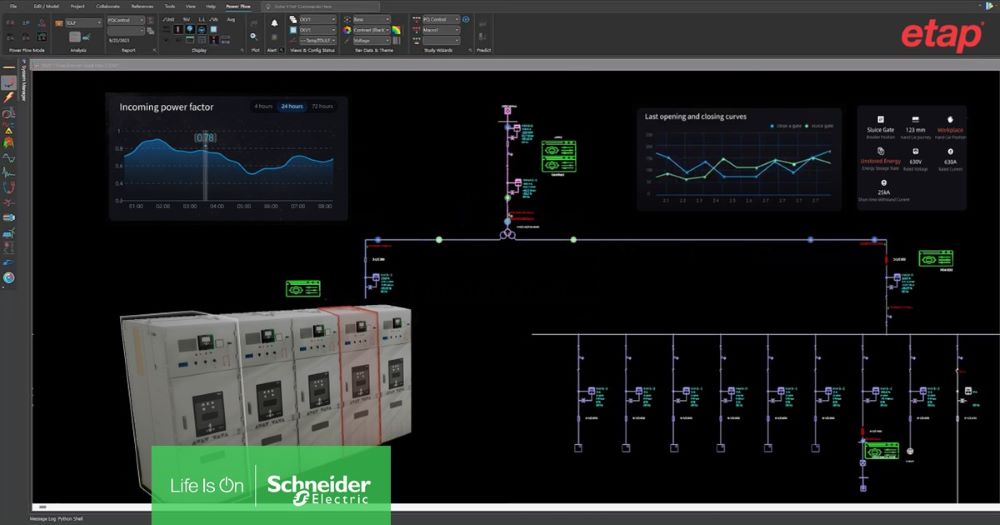 ETAP and Schneider Electric Unveil World’s First Digital Twin to Simulate AI Factory Power Requirements from Grid to Chip Level Using NVIDIA Omniverse
