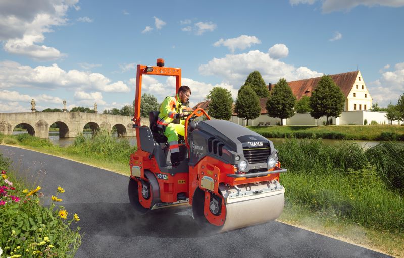 Hamm │ Compact tandem rollers and compactors from Hamm – the perfect rental machines | The range now includes fully electric tandem rollers