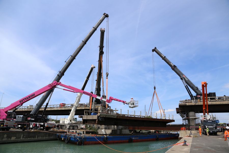 MULTITEL Supports BETTARINI in the Restoration of the FI-PI-LI BRIDGE