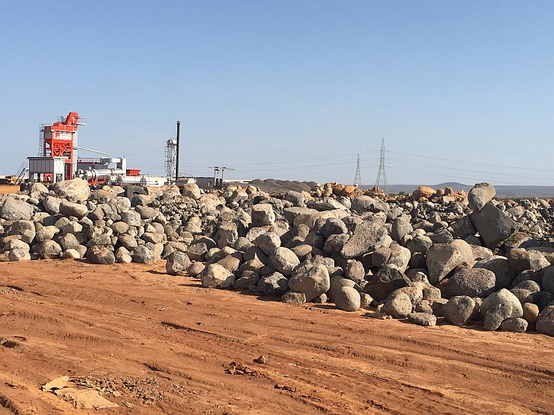 Crushing Basalt in Djibouti with MB crushing equipment