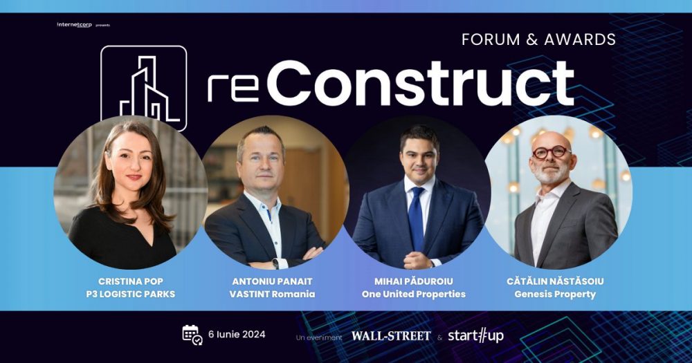 reConstruct Forum & Gala 2024 – Evenimentul in care aflam starea pietei imobiliare si care sunt campionii industriei