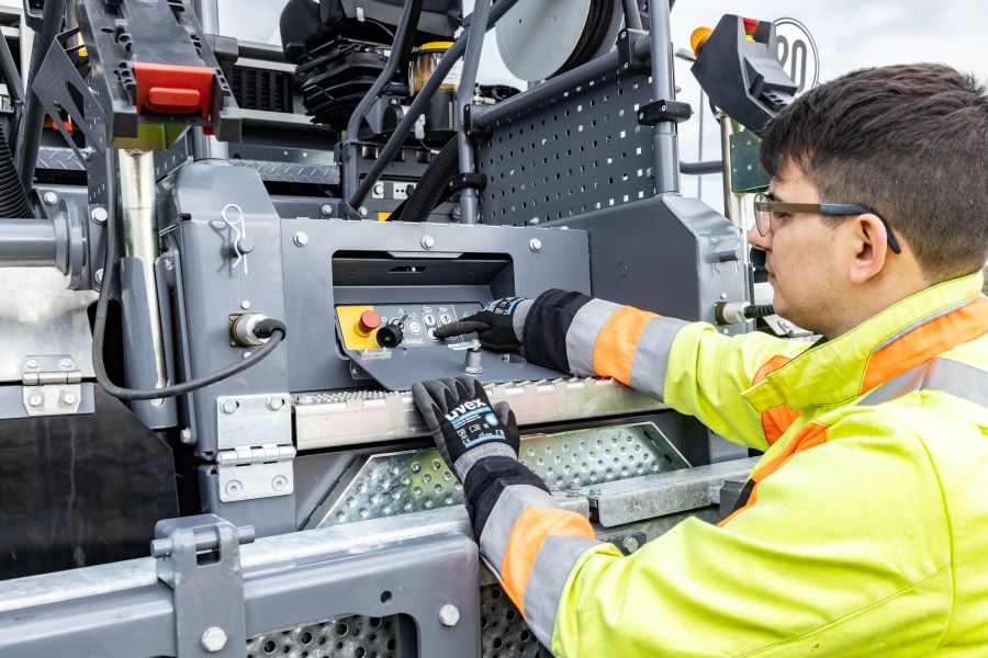 Vögele│Safe and Healthier Asphalt Paving