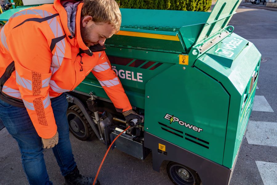Vögele │ All-Electric Paving and Compaction