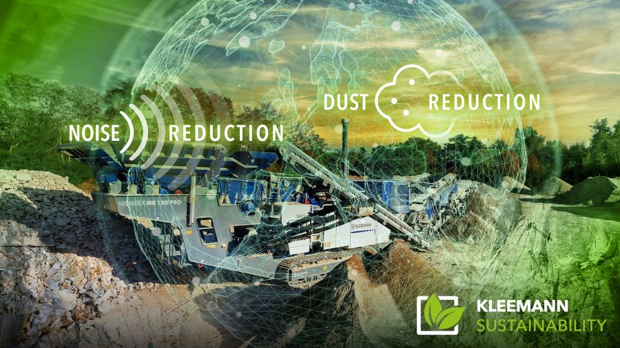 Kleemann | Less noise and dust for more sustainability