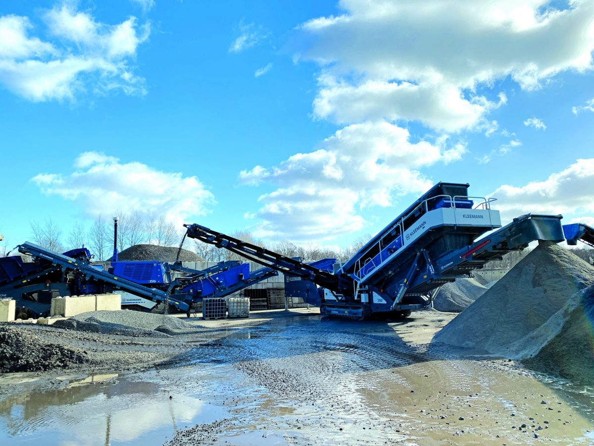 Kleemann │ Cone Crusher Proves Itself in the Production of Railroad Ballast and High-Grade Chippings