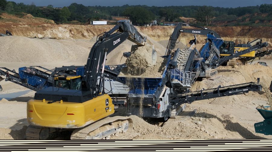 Kleemann │ Plant Train in the USA Delivers Two Material Specifications