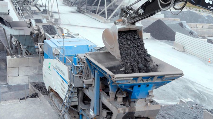 Kleemann│Processing of Highly-Abrasive Slag in Barcelona