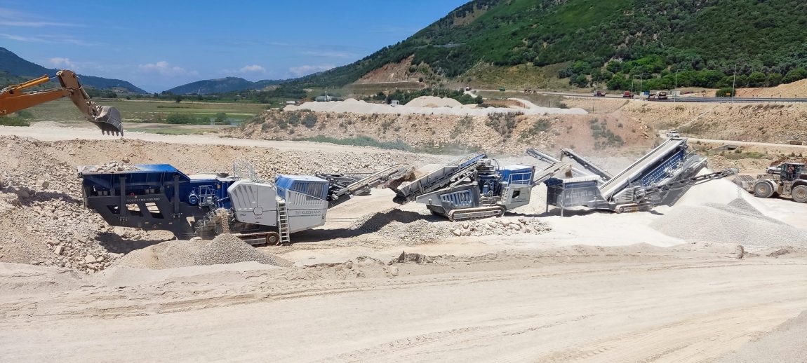 Kleemann | Plant train performs impressively in limestone in Greece