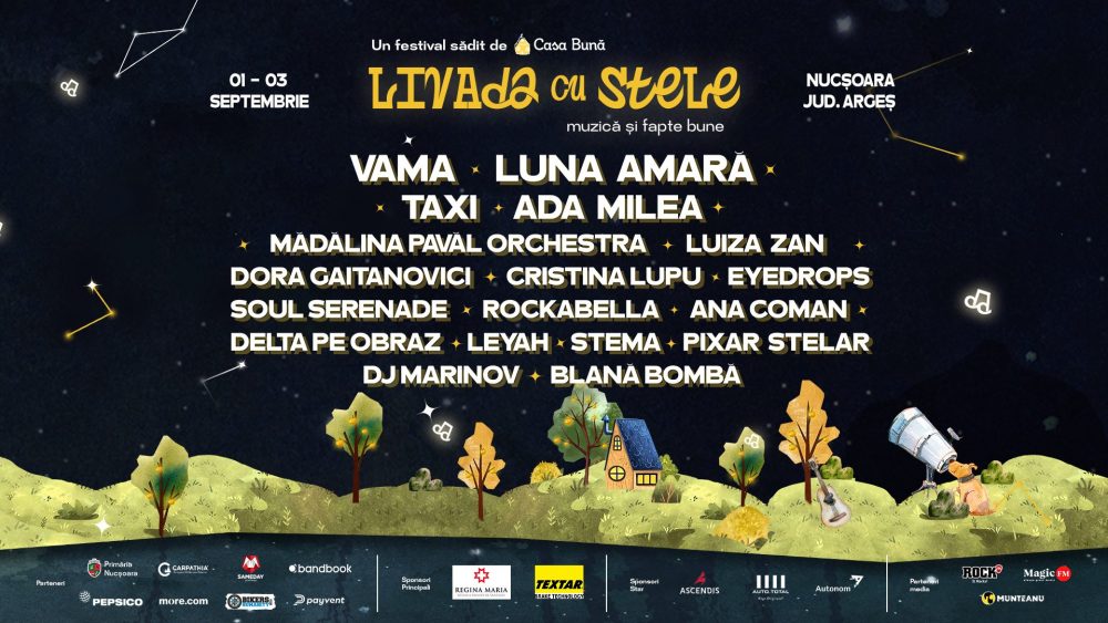 Livada cu stele – festival cu muzica si fapte bune sadit de Casa Buna