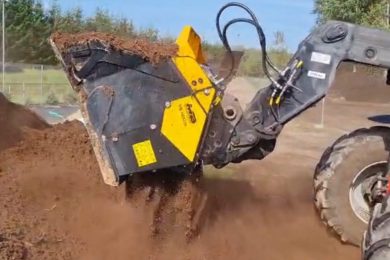 MB-HDS220 – Manitou MLT 737-130 PS – Lithuania – Recycling – Soil & Sand