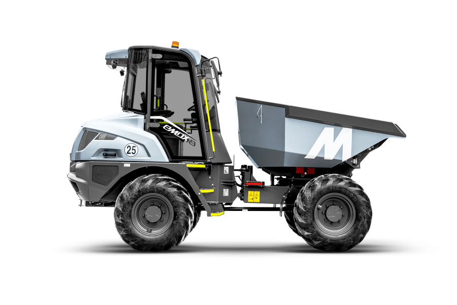 eMDX, The First 100% Electric 6 -Ton Dumper, Performing With Unequalled Autonomy