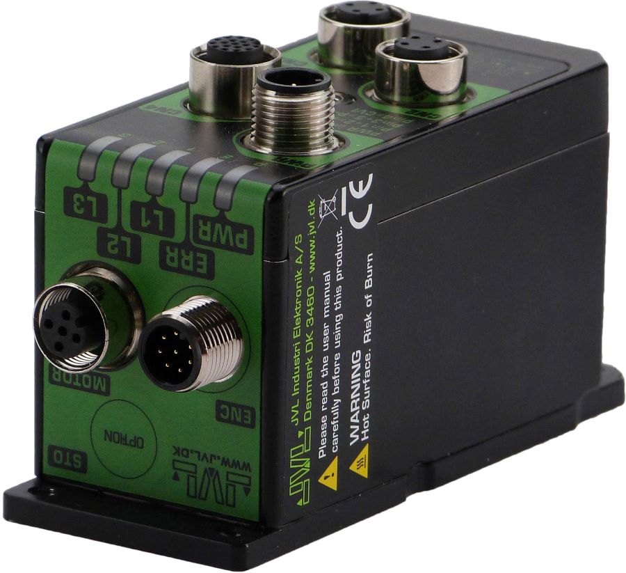 JVL’s SMC66 separate stepper motor controller is available from Mclennan