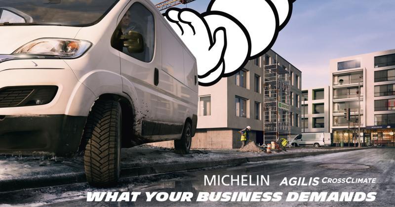 MICHELIN EXTINDE GAMA CROSSCLIMATE CATRE VEHICULELE UTILITARE CU NOUA ANVELOPA MICHELIN AGILIS CROSSCLIMATE