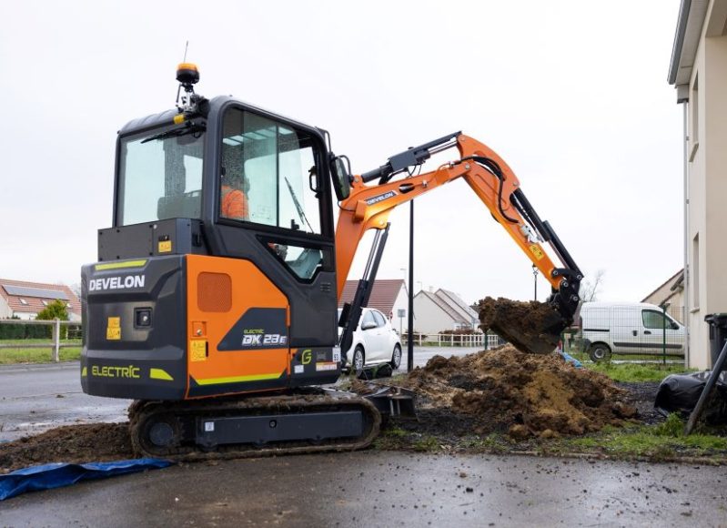 New DX23E-7 Electric Mini-Excavator
