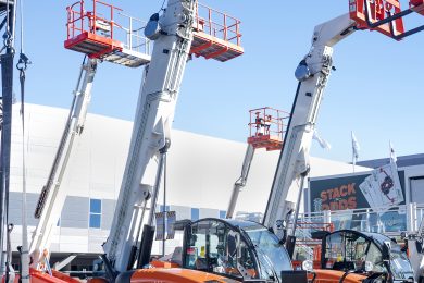 New Snorkel SR1054 (left) and XR9244 (right) Telehandlers
