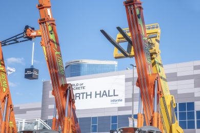 New Xtreme XR742 (right) and XR944 (left) at World of Concrete 2019