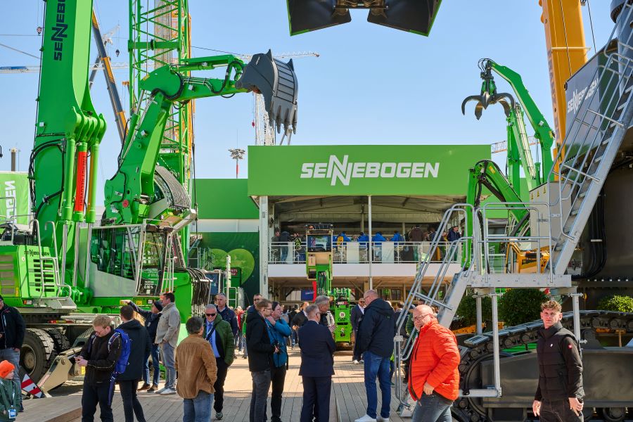 SENNEBOGEN at bauma 2025: Innovation, Sustainability and Hospitality
