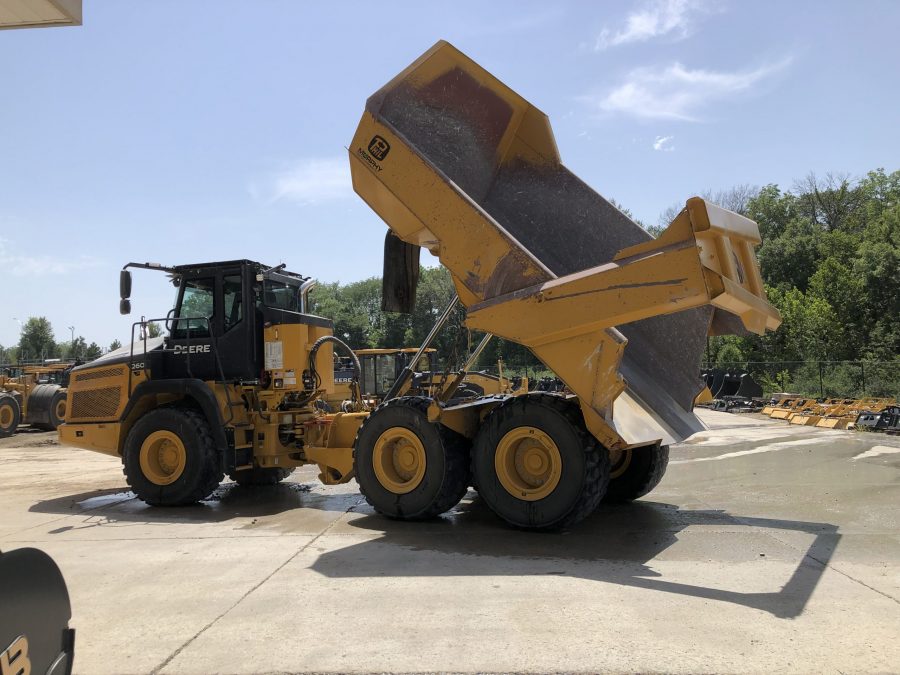 Philippi-Hagenbuch Custom Engineers Asymmetrical Hard Rock Body for Underground Hauling Environments